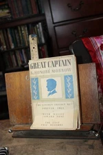 1930 Great Captain Honore Morrow Lincoln Trilogy Hardback Dust Jacket BCE