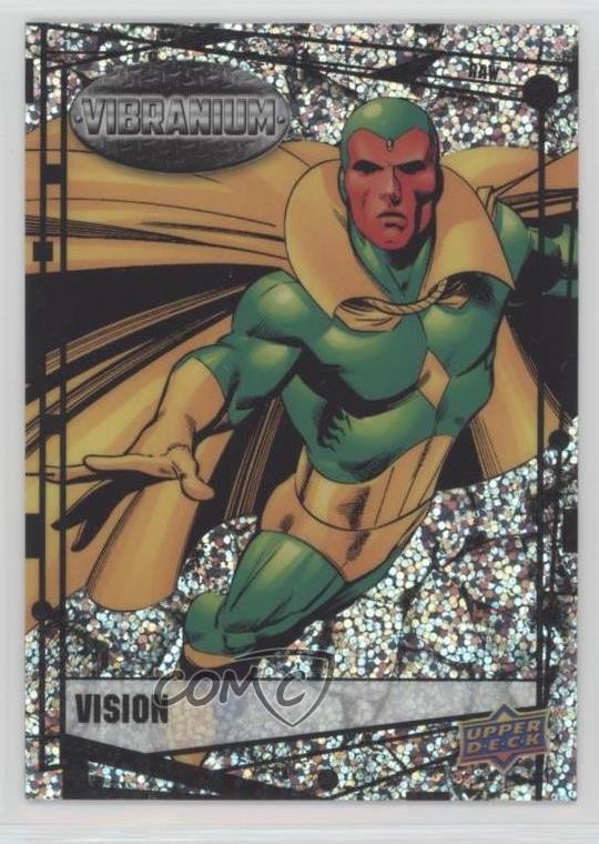 2015 Upper Deck Marvel Vibranium Raw Vibranium Vision #18 07oj