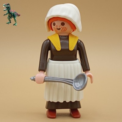 Playmobil Figur Frau-Mädchen Magd-Mädchen-Viktorianisches Herrenhaus-Küche...