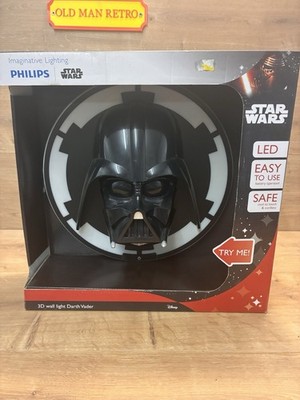 Phillips Star Wars Imaginative Lighting Darth Vader 3D Wandleuchte Originalverpackt Neu