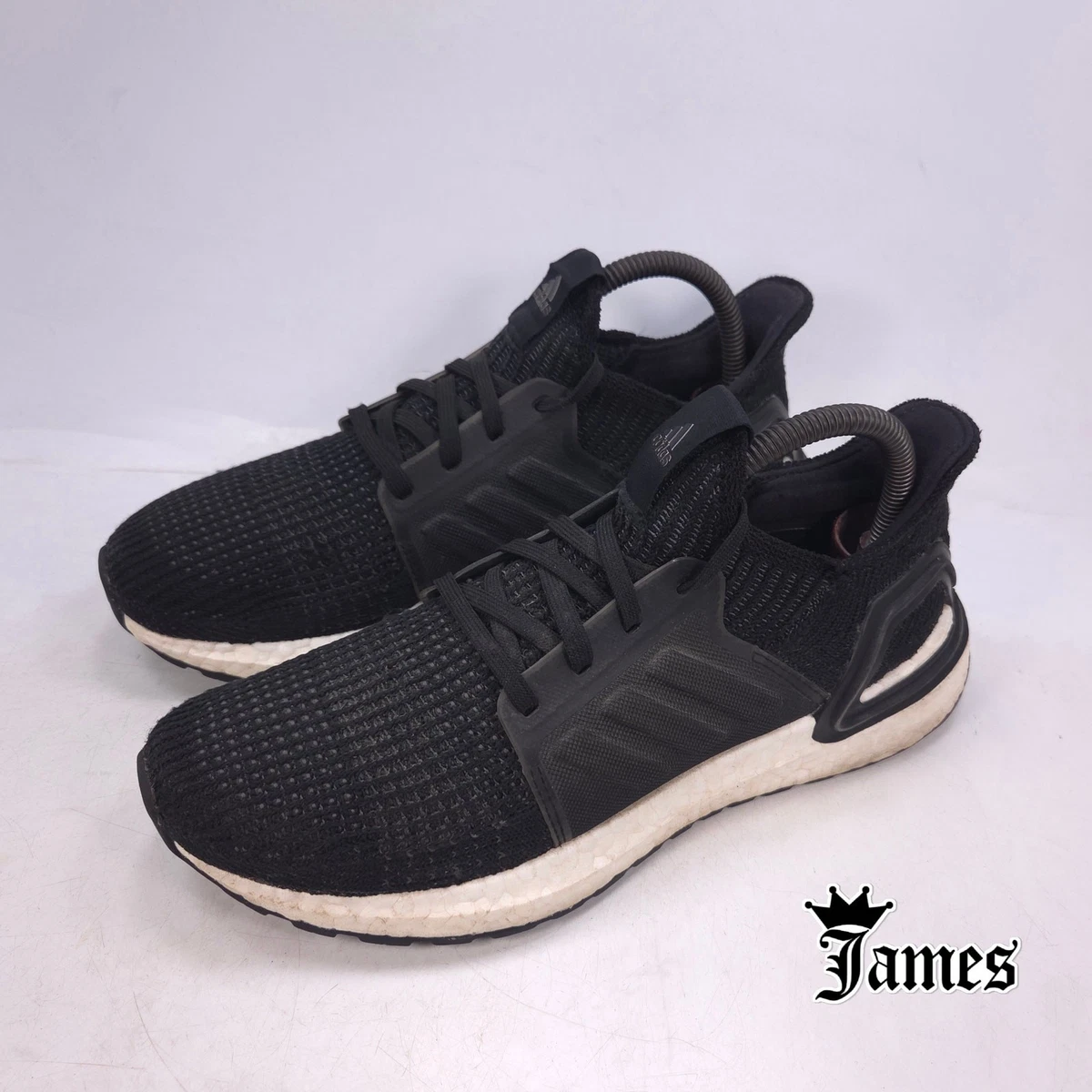 adidas gazelle silver green womens adidas Ultraboost 19 Shoes - Women's - Core Black Five / Solar Orange main image 1
