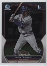 2023 Bowman Draft Chrome Sabin Ceballos #BDC-110 6u5