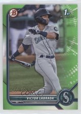 2022 Bowman Prospects Neon Green Border 133/399 Victor Labrada #BP-150 0fz3