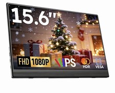Portable Monitor, 15.6" FHD 1080P Travel Portable Monitor for Laptops
