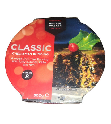 Mathew Walker Classic Christmas Pudding 800g