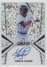 2020 Leaf Flash Flashback Base Auto Yordys Valdes #BA-YV1 Auto 1u6