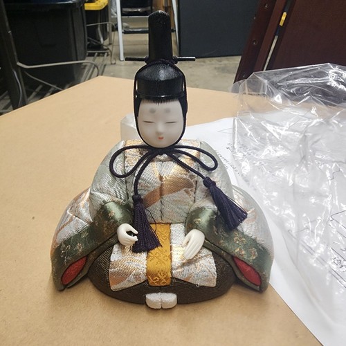 Hina Matsuri Dolls Japanese Girls Day 15 Puppe 5 Stufen Ishuu Kimura Edo Kimekomi - Bild 19 von 20