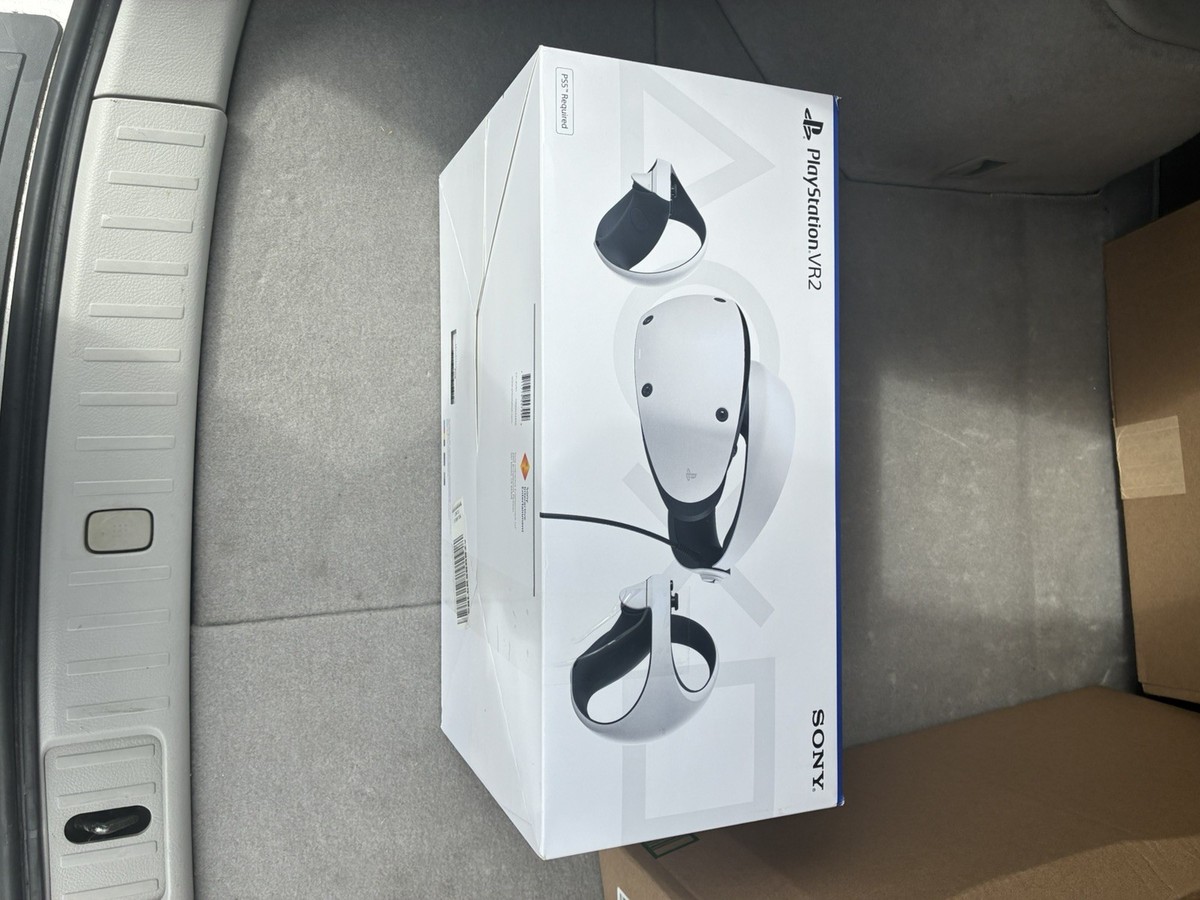 Sony PlayStation PS VR2 Headset Sense Controllers VR - White for