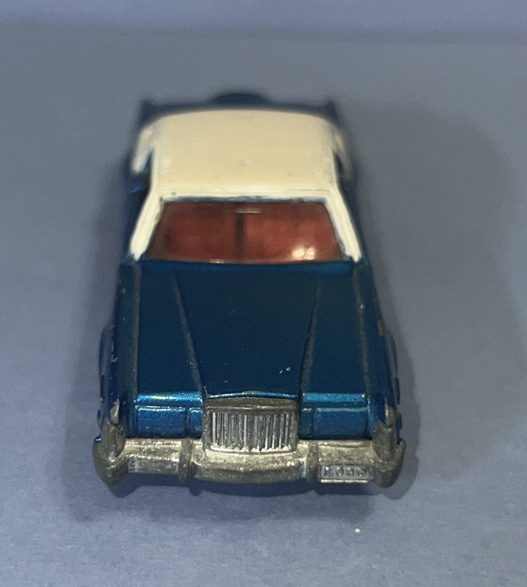 1976 Tomica Tomy #F4 Blue Ford Lincoln Continental Mark IV 1