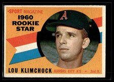 Lou Klimchock 1960 Topps Card #137