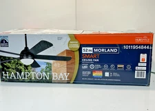 Hampton Bay Morland 52" Matte Black Ceiling Fan Replacement Parts