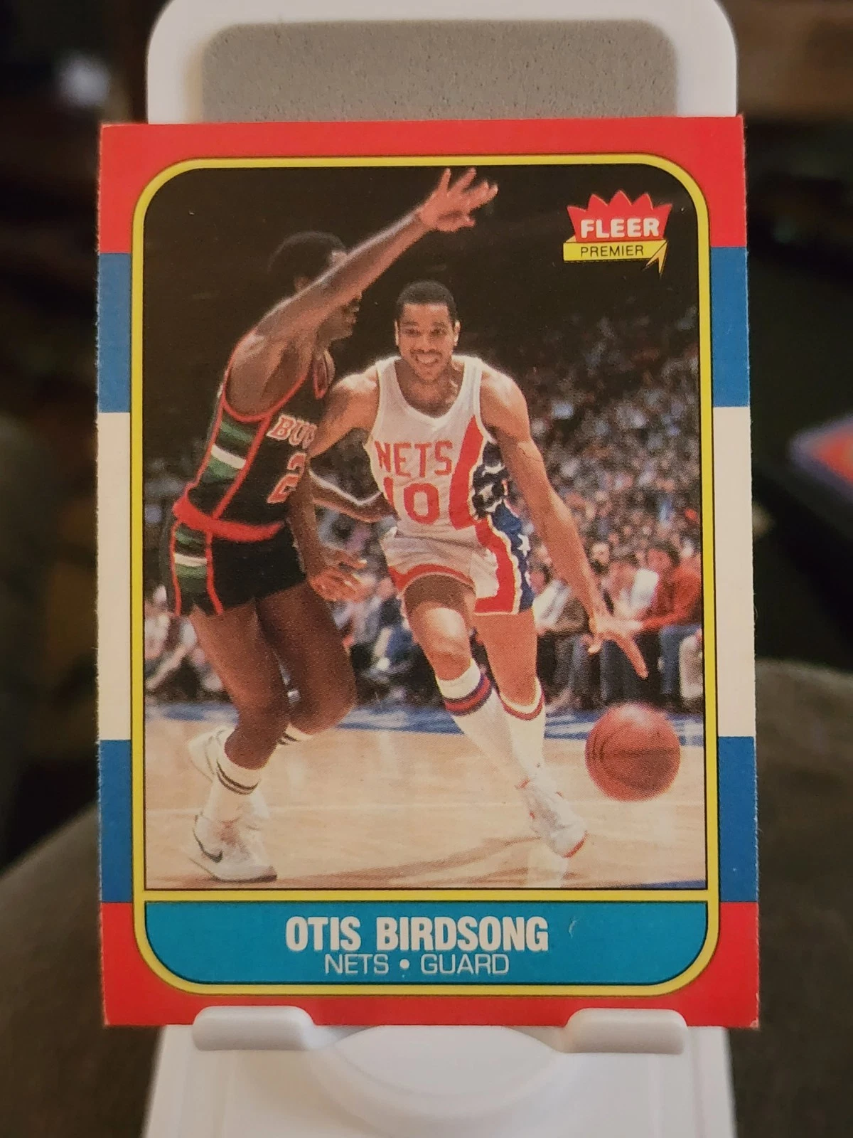 1986-87 Otis Birdsong Fleer Basketball #10 EX