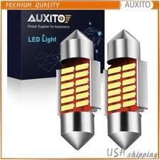 2x Auxito Led Festoon Domemaptrunk Light Bulbs 31mm De3175 Bright White Usa 2x Auxito Led Festoon Domemaptrunk Light Bulbs 31mm De3175 Bright White Usa