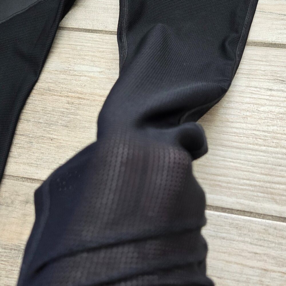 Fabletics Diagonal Pattern Mesh Bottom Leggings W… - image 5