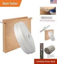 Economical Woven Cord Strapping Roll 3/4" x 330'  Strong  Flexible Design