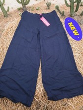 New Lilly Pulitzer rayon wide leg pants Women size 4