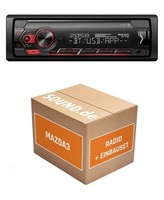 Autoradio Pioneer MVH-S320BT FüR Mazda3 Bm/Bn Bluetooth Usb