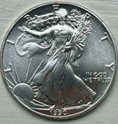 1990 American Silver Eagle 1 oz .999 Fine Silver Coin - Uncirculated