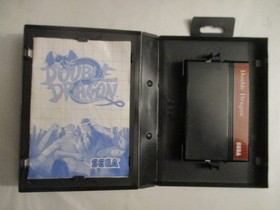 Sega Master System DOUBLE DRAGON w/Cartridge, Instructions & Box (CIB)