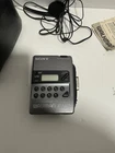 Vintage SONY Walkman WM-FX4 Radio/Cassette Player. Comes w accessories untested
