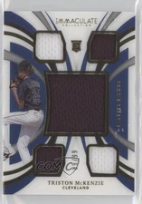 2021 Panini Immaculate Rookie Reserve /99 Triston McKenzie #RR-TM RC