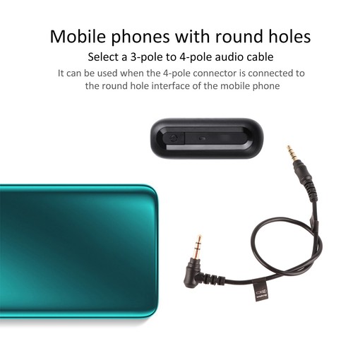 3.5mm ‑TRRS 30cm Alloy Audio Connection Cable For Microphone To Mobile Phone - Picture 17 of 22
