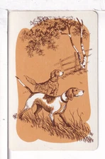 Single Vintage ID Named Dogs, "Dogs", Playing Card DS 8-10 B