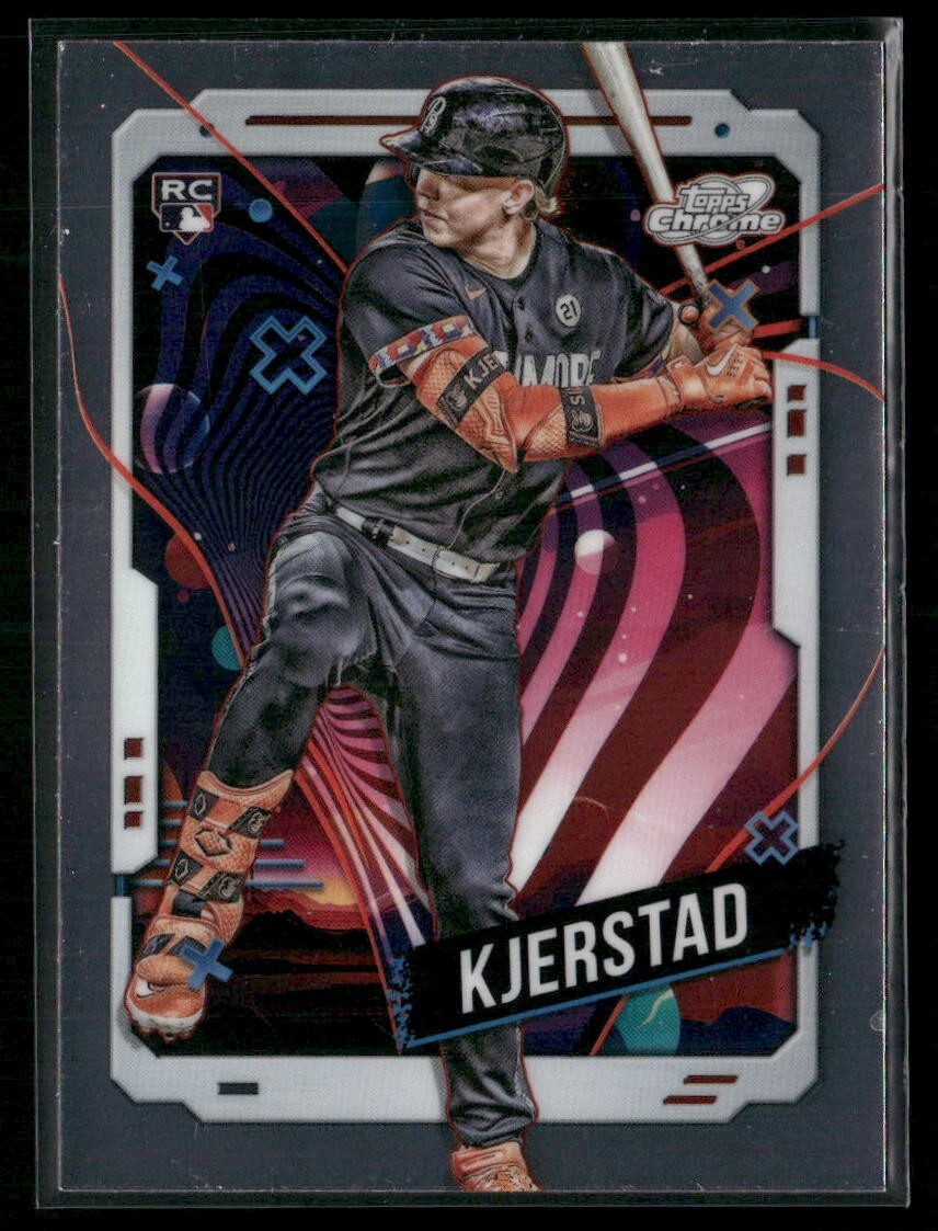 2024 Topps Chrome Cosmic Heston Kjerstad RC #177 Orioles