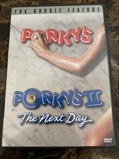 Porkys/ Porkys II: The Next Day (DVD, 2001, Double Feature) Like New!