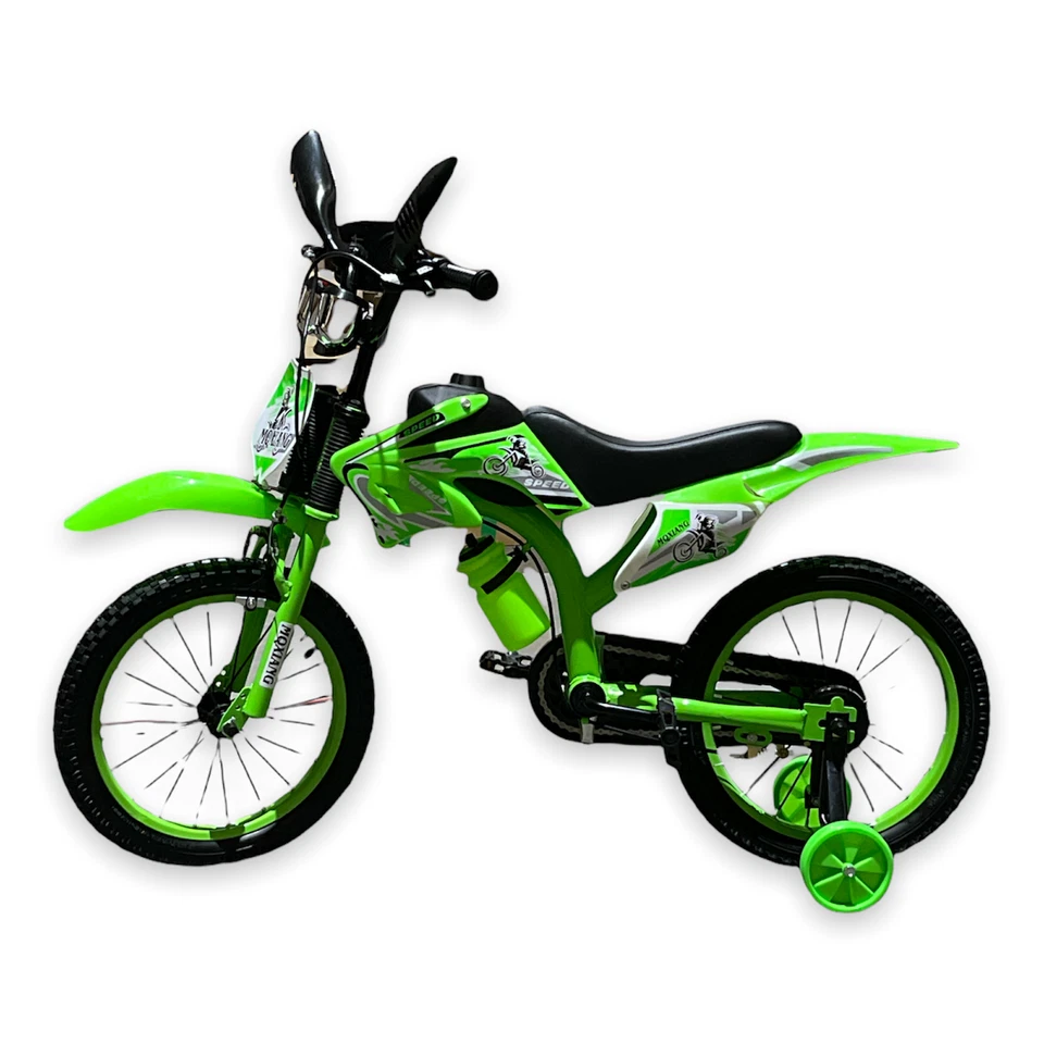 CHILDRENS KIDS MOTO BIKE BICYCLE REMOVABLE STABILISER 12 INCH 2 TO 3 MOTORCROSS - Image 2 of 2