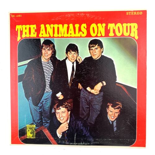 The Animals On Tour ST 90414 MGM Records LP Untested Vinyl