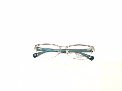 Coach Eyeglasses HC 5033 Alyson 9127 Satin Silver Size 53mm 