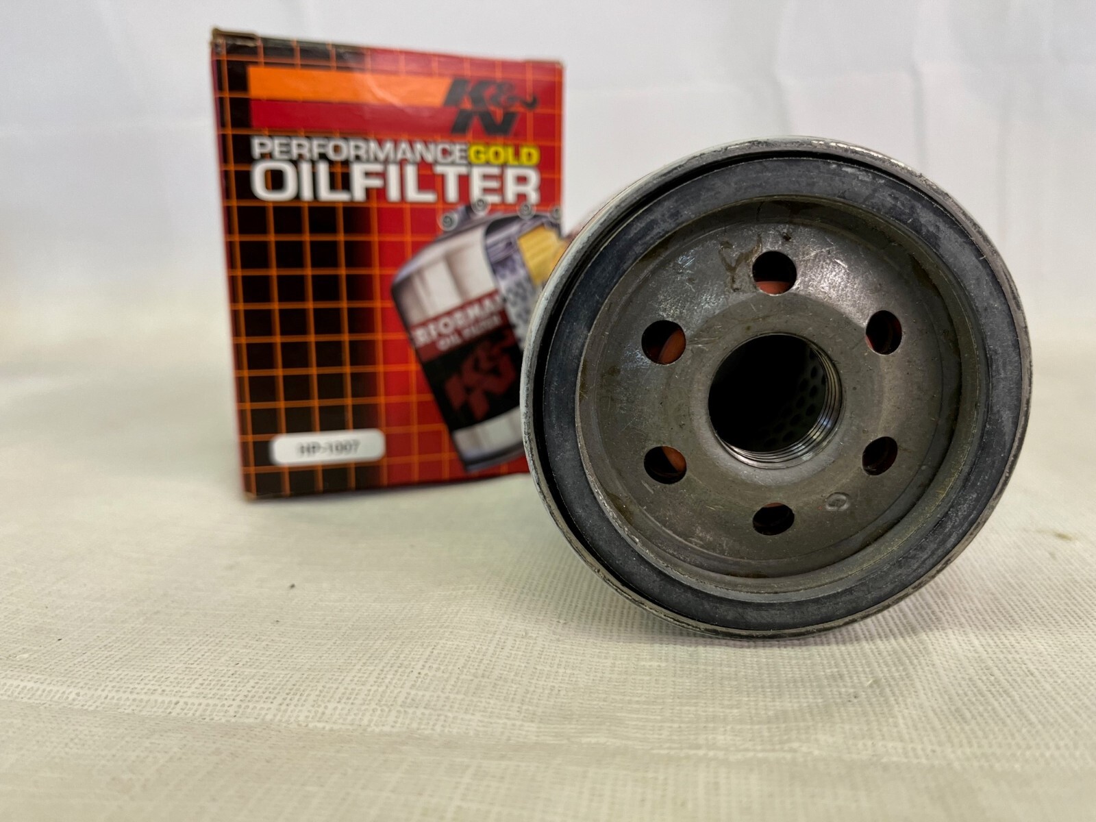 NOS K&N Performance gold Oil Filter HP1007 USA Purolator L24007 Fram