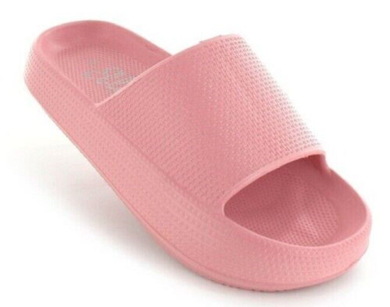 Womens Pillow Sliders Slides EVA Comfort Summer Shower Beach Sandals ...