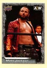 2022 Upper Deck AEW Matt Jackson #55 wrestling card