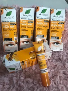 dr organic royal jelly eye serum