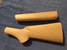 Marlin 39A Rifle Stock@Forend Set Pistol Grip Curly Maple Repro