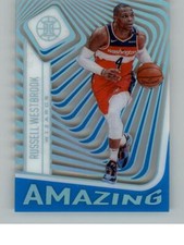 2020-21 Panini Illusions Russell Westbrook 10 Amazing Sapphire