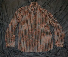 FRIDAY Shirt Men's Bold Eyecatching Floral Large Floral Embroidered Masi Jeans