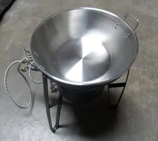 Portable Propane Wok Set, Incl., Wok, Wok Stand, Burner, Spatula and Ladle, New