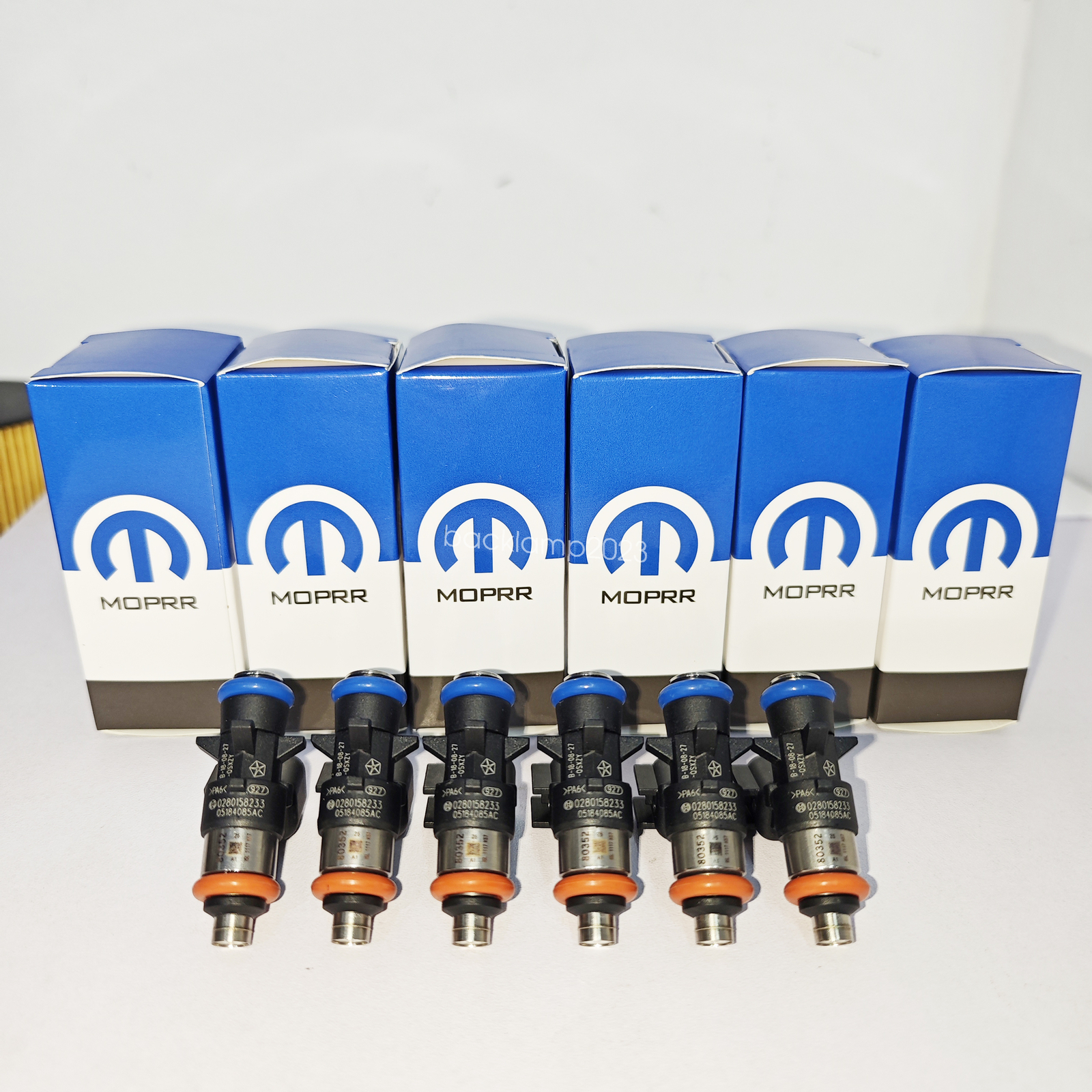 6 PCS New GENUINE MOPAR FUEL Injectors WRANGLER Challenger 3.6L
