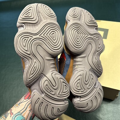 Size 9.5 - Yeezy 500 High Sumac - GW2874 clean worn 1x