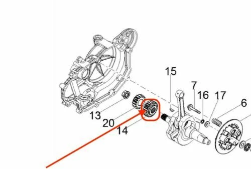 Catena Per RS per moto Aprilia