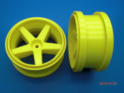 Genuine Lauterbacher off-road-rims yellow for Reely Carbon-Fighter 1 + 2