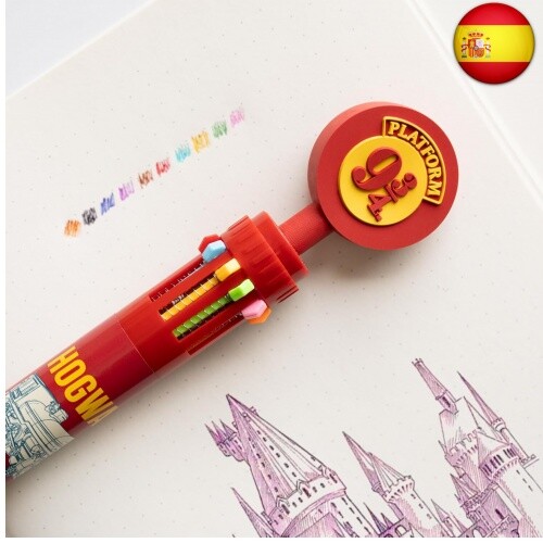 Bolígrafo Multicolor Harry Potter - Boligrafo 10 colores en 1 - Harry Potter - Imagen 5 de 7