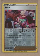 bede pokemon card value Sword & Shield 199 Full Art Bede CGC 9.5 main image 0