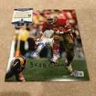 ROGER CRAIG Signed Autographed 8x10 Photo SAN FRANCISCO 49ERS BECKETT BAS A