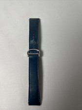 Cartier Quick Release KDAALABM ABH 21mm x 18mm Blue Strap  Deployment Clasp