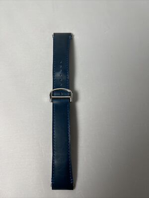 Cartier ロイヤルブルー レザーベルト 16mm Cartier Quick Release KDAALABM ABH 21mm x 18mm Blue Strap