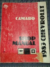 1983 Chevrolet Camaro Shop Service Manual